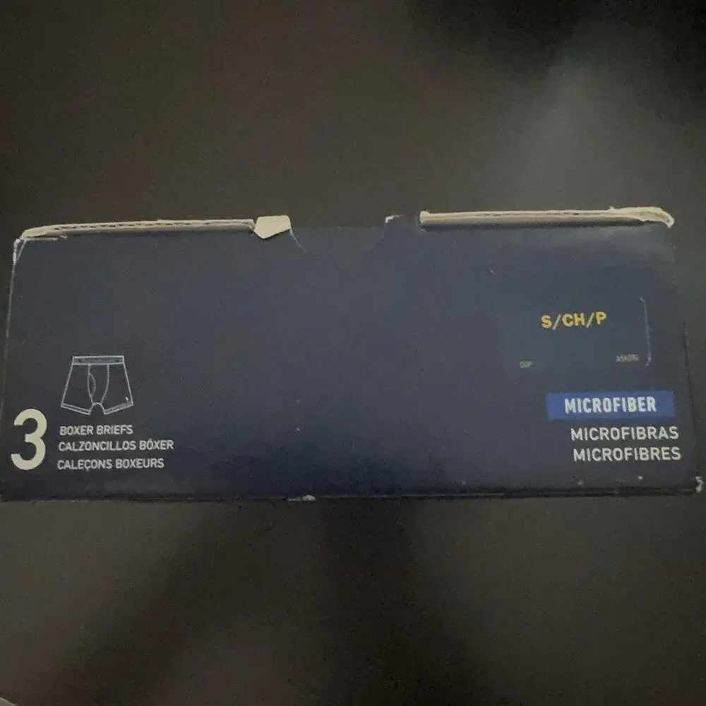 Polo Ralph Lauren Microfiber Boxer Brief Mens Small Blue 3 Pack Stretch Tagless